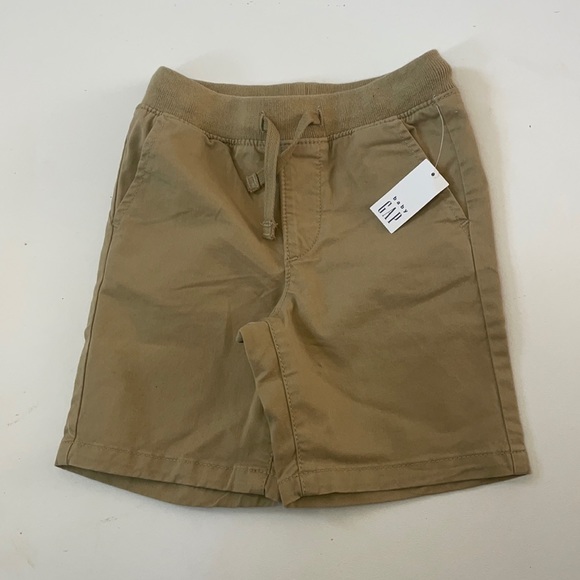 Gap boys sz 5 khaki shorts NWT - Picture 1 of 6